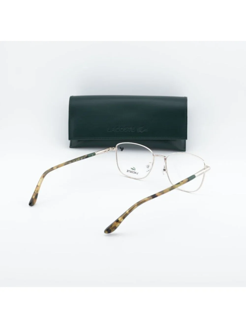 Lacoste L2317 710 Eyeglasses Gold 54mm Rectangle Frame